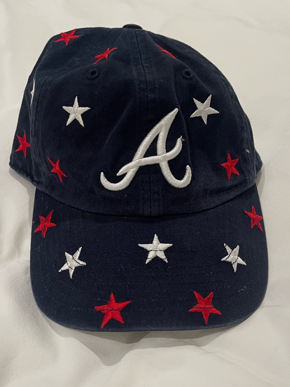 Atlanta Braves embroidered stars baseball cap